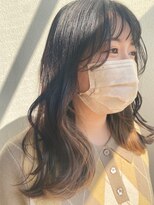 ビビグランジュテ(BiBi)&nbsp;高知　南国市　BiBi glandjete　切りっぱなし　インナーカラー