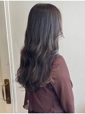 【MIO】グレーアッシュ×ロングコテ巻き