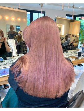 ヘアサロン ガリカ 表参道(hair salon Gallica) 【柴田優香】チェリーピンク愛され艶髪モテ髪透明感<表参道>