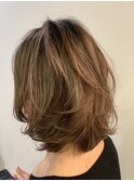 30代~50代オススメ白髪ぼかしハイライト