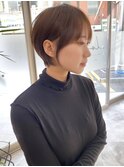 【松本 聖】大人可愛い丸みショートボブ《大阪梅田/中崎町駅》