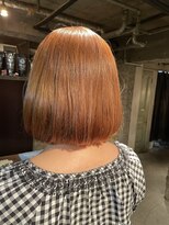 ロイジー(roijir) 表参道roijir ハイトーンオレンジ×ミニボブ