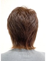 黄ぐまくん美容室 メンズ ミディアム レイヤー