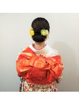 横濱ハイカラ美容院(haikara美容院) 振袖着付けとヘアセット