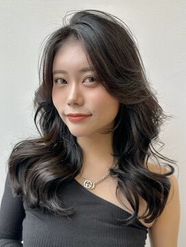 ビュー トウキョウ(VIEW TOKYO) レイヤーカット/2wayバング/韓国ヘア/顔周りカット/巻き髪/