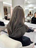 ジーナ 名駅(XENA.)&nbsp;《石塚》ブリーチなしオリーブベージュレイヤーカット