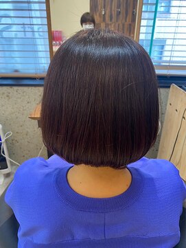 ヘアリゾート粋 トゥジュ 池袋東口店(tujuh) ショートボブ/刈り上げボブ