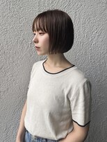 バース(BIRTH)&nbsp;天神【BIRTH】グレージュアッシュ×ナチュラルボブ　4