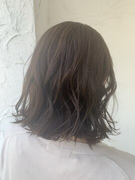 スーリール 箱崎店(Sourire) ベージュcolor×シフォンパーマ