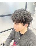 メンズパーマ/ダウンパーマ/ツイストスパイラル/メンズカット