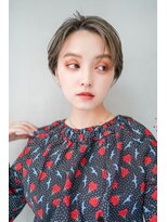 ギークス(GEEKS)&nbsp;【GEEKS渋谷】クールショート/スモーキーアッシュ/冬カラー/小顔