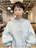 刈り上げマッシュショート