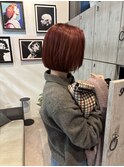 ♪ブリーチなしでできるレッドブラウン♪
