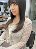 縮毛矯正毛もレイヤーカットで動きのあるスタイルに