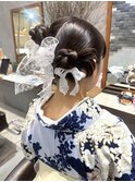 ALMO◎結婚式ヘアアレンジ【和装シニヨン】