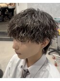縦落ちパーマ