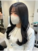 透明感カラー韓国風くびれスタイル