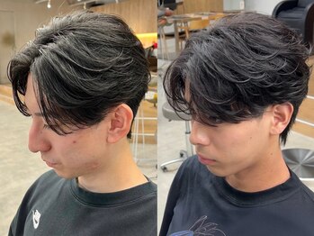 ラヴィズムバイフィフス 大宮店(LUVISM by fifth)の写真/《仕事もプライベートも抜け目なく》ニュアンスパーマorフェザーパーマ*あなたはどっちを選びますか？