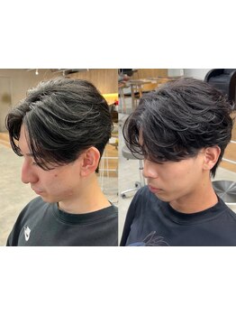 《仕事もプライベートも抜け目なく》ニュアンスパーマorフェザーパーマ*あなたはどっちを選びますか？