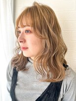 ミモザ シンサイバシ(Mimosa shinsaibashi)&nbsp;ベージュカラー×波ウェーブ