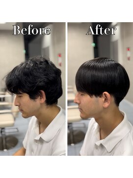 アッシュ 桜木町店(Ash) ”横浜”上手いメンズ専用縮毛矯正マッシュ　【竹永指名限定】