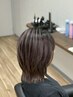 【迷ったらこれ】再現性カット＋透明感カラー＋髪質改善トリートメント