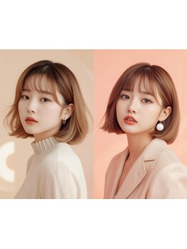 本日空き有◎ハイトーン×ショートヘアは相性◎可愛い/上品な質感/シルエット重視をご提案♪［池袋/池袋東]