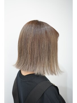 チェロ 中町(CHERO) ★美髪ダブルカラー大人可愛い＃ボブ＃透明感カラー＃ブリーチ