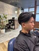 ヘアーサロン グライド(HAIR SALON GLIDE)&nbsp;フェードセンターパート