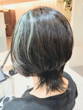 白髪ぼかしハイライト