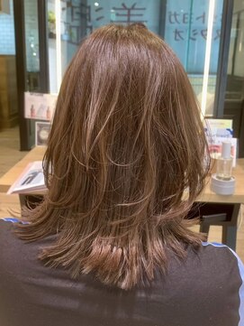 ジュイール(jouir) 三鷹ショートボブくびれショートイルミナカラー顔周りレイヤー