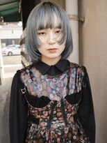 ロジェ(loje)&nbsp;20代30代40代　ブルーベージュ#ウルフボブ#ミディアムレイヤー