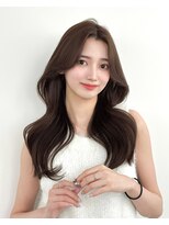 アマトウキョウスマートサロン(AMA TOKYO×Smart Salon)&nbsp;韓国ヘア　レイヤー　顔まわり