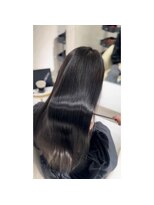 ミヨン 京橋店(miyon)&nbsp;韓国レイヤーカット×暗髪カラー×髪質改善