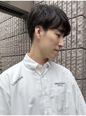 毛流れパーマ/フェザーパーマ/メンズカット/無造作/恵比寿美容室