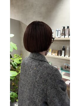 マル 薬院浄水店(MAR.co) 個性派ミニボブ