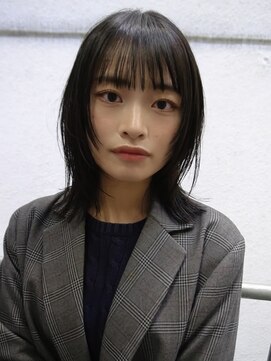 サロウィン 広島(SALOWIN) ＊小顔ミディアムレイヤースタイル