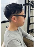 ★ネオツーブロックのデザインカット★サイドバック　フェード