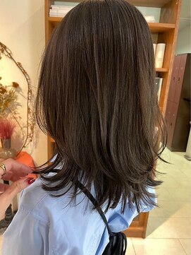 アッド バイ ケーツー(add by K-two) 透明感カラーオリーブブラウン