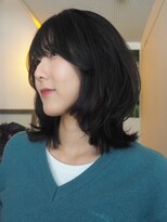 ビュートリアム 鎌倉小町(BEAUTRIUM)&nbsp;重ためミディアムレイヤー/顔周り/BEAUTRIUM鎌倉　カギワダ