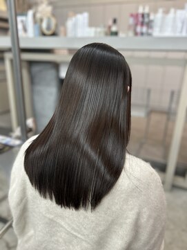 ディプティモイラ(dipty MOILA) カット+超高濃度水素ケアカラー+美髪矯正+ミネコラTR