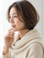 フープ 川越(hoop) 川越/ショート/ボブ/ハイライト/白髪ぼかし/白髪染め