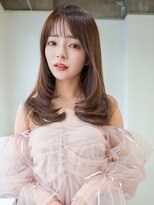 アンジェリカラボ(ANGELICA LABO)&nbsp;ANGELICA ざくざくレイヤーカット シフォンベージュ
