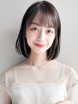 リヤン 表参道(lyann) くびれヘアこなれヘア斜めバングシースルーバング薄めバング