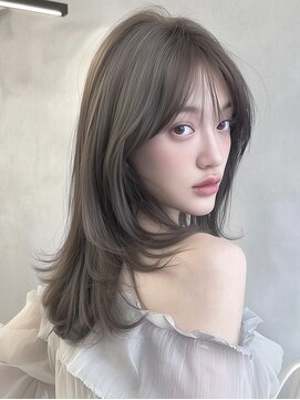 レア 渋谷(Le'a) 【Le’a】レイヤーカット グレージュカラー シャギーカット