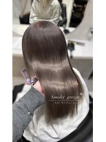 髪屋 紬 透明感グレージュ