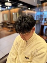 アリレイナ美容室 鎌倉店(ARIREINA) 鎌倉メンズセンターパートフェザーパーマ20代30代