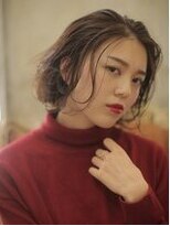 グッドフェローズ キタホリエ(GoodFellas kitahorie)&nbsp;くせ毛風　クラシカルモードボブ