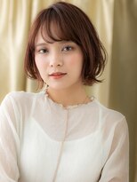 カバーヘアアンドスパ ブリス 浦和(COVER HAIR&SPA bliss) ミルクティーブロンドブリーチなし外ハネくびれミディ30代323Z