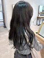 ミュラ(mulah)&nbsp;ラフウェーブロングヘア＊透明感カラーアッシュグレージュ